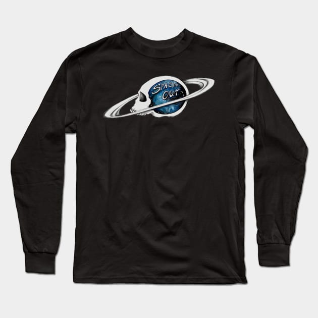 Spaced Out Long Sleeve T-Shirt by jilesfallen